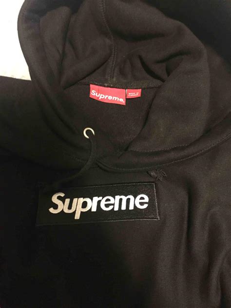 supreme hoodie fake